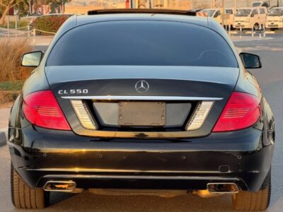 Mercedes Benz CL550 4.6-liter twin-turbocharged V8 2012 Black