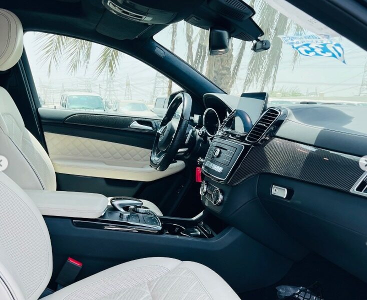 2016 MERCEDES BENZ GLE 43 3.0L Twin-Turbocharged V6 Engine Black Beige