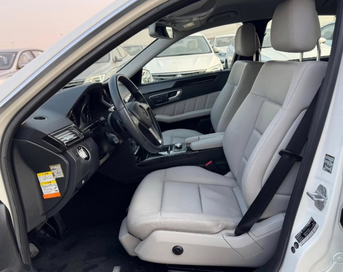 Mercedes Benz E350 3.5-liter V6 Engine 2013 Very Clean Car White