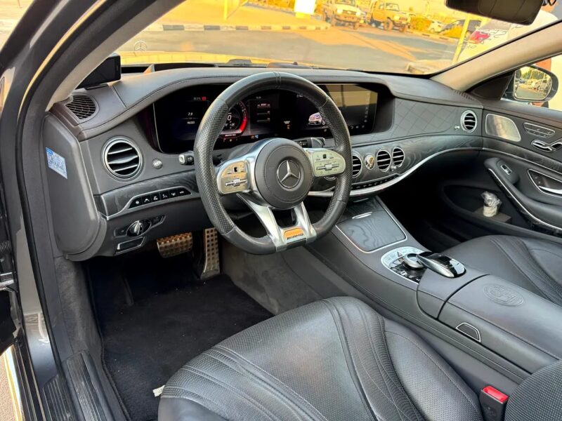 2018 Mercedes-Benz S-Class S 63 AMG Excellent Condition Grey Black