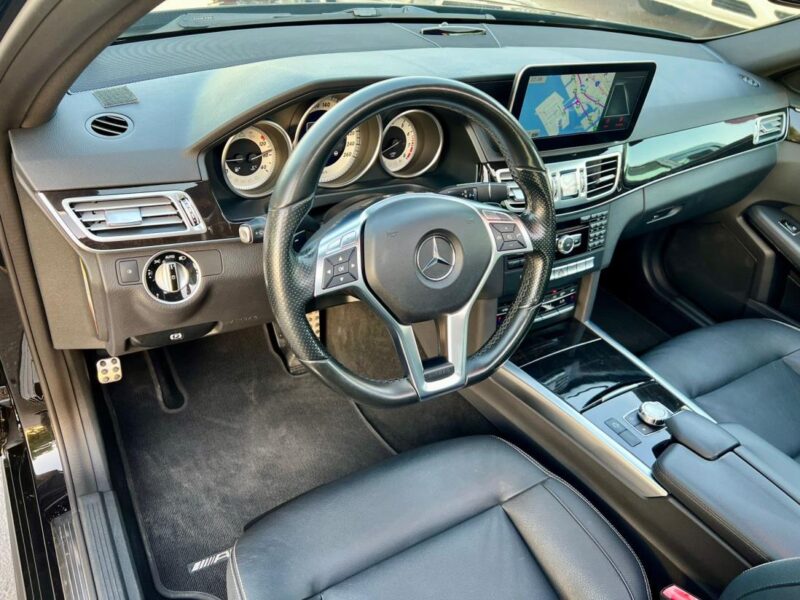 MERCEDES-BENZ E 300 6-cylinder engine BLACK 2015 RWD
