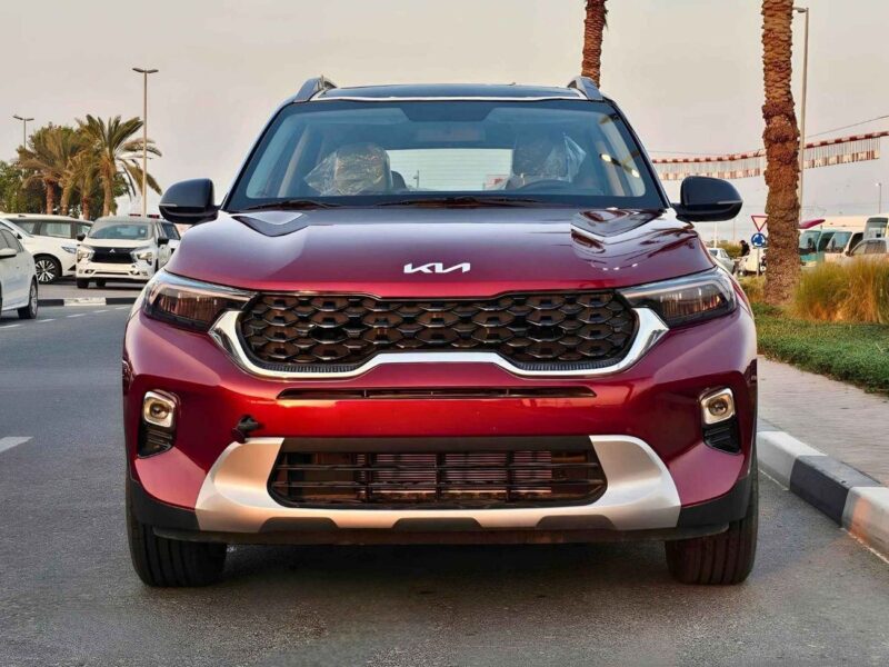 Kia Sonet DUAL TONE 1.5L V4 Engine FULL OPTION Red Beige