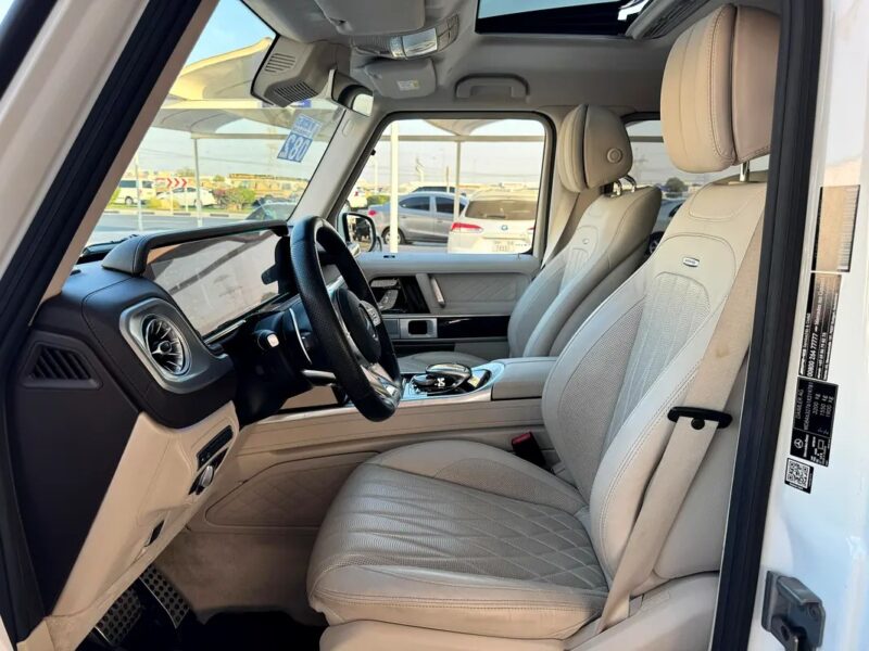 2019 Mercedes-Benz G-Class G 63 AMG MINT CONDITION CAR White Beige