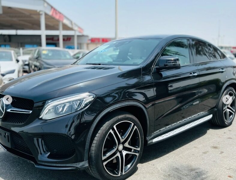 2016 MERCEDES BENZ GLE 43 3.0L Twin-Turbocharged V6 Engine Black Beige