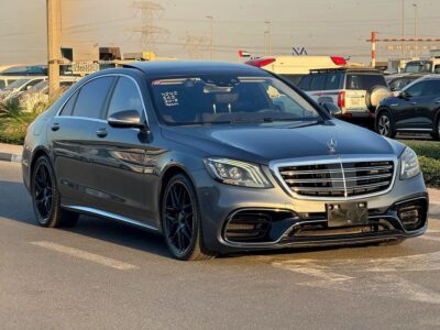 2018 Mercedes-Benz S-Class S 63 AMG Excellent Condition Grey Black