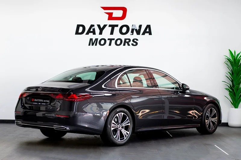 2024 Mercedes-Benz E-Class E 200 4 Cylinder Engine Black Tan