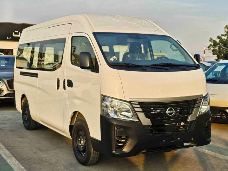 2025 Nissan Urvan HIGHROOF M/T PANEL VAN 2.5L V4 PETROL White Black