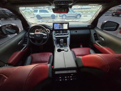 2023 Land Cruiser VXR V6 Petrol Engine number 1 Full Specifications Black