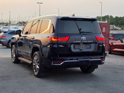 2023 Land Cruiser VXR V6 Petrol Engine number 1 Full Specifications Black