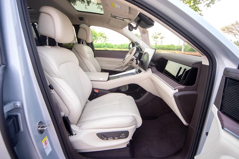 2025 Denza N9 Prestige 4-Cylinder Engine Silver White VIP SEAT
