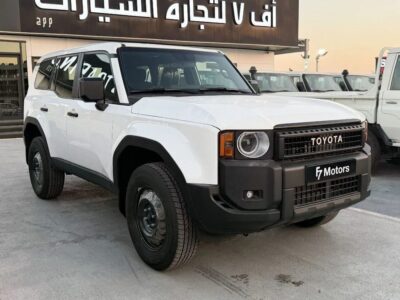 Toyota Prado Toyota Land Cruiser Prado 2025 2.4L 4WD White Black