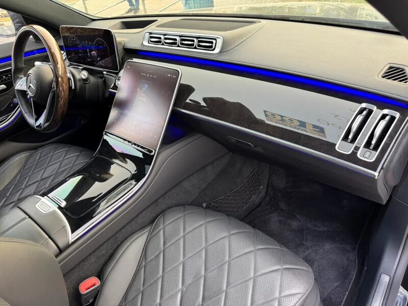 2022 Mercedes-Benz S-Class S 400 4Matic 5A Auction Grade Black