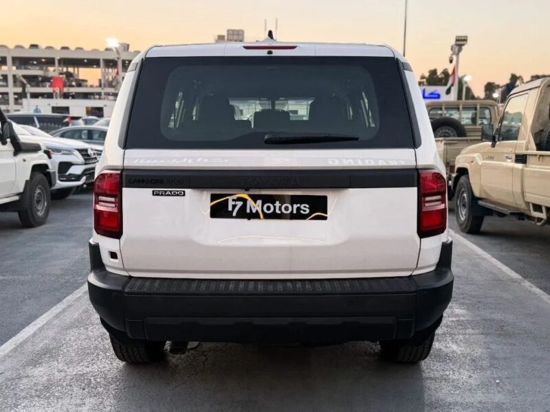 Toyota Prado Toyota Land Cruiser Prado 2025 2.4L 4WD White Black