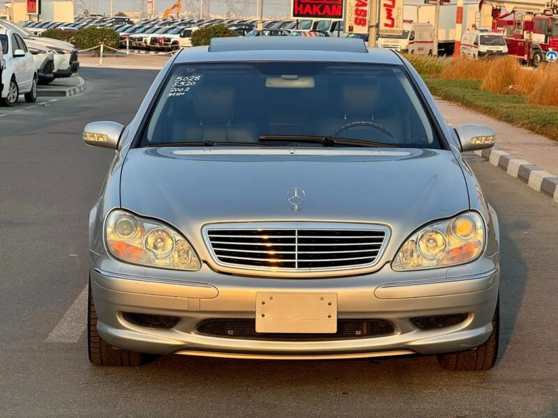 2002 Mercedes-Benz S-Class S 320 4.5 Silver Auction Grade Clean Title