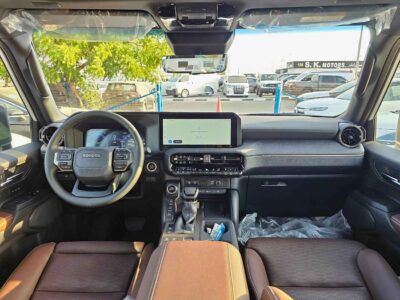 Toyota Prado ADVENTURE TURBO 2.8L V4 DIESEL HIGH OPTION White Tan