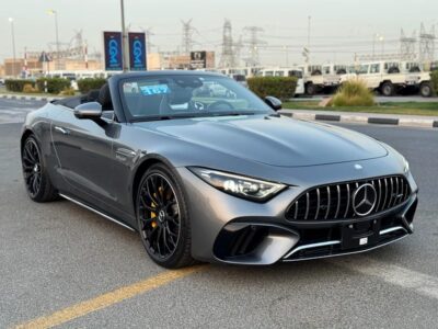 2023 Mercedes-Benz SL-Class SL 63 8 Cylinder Engine AMG Grey Black