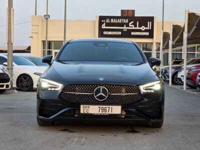 2024 Mercedes CLA200 AMG 1.3L 4-Cylinder Turbocharged Petrol Black Red