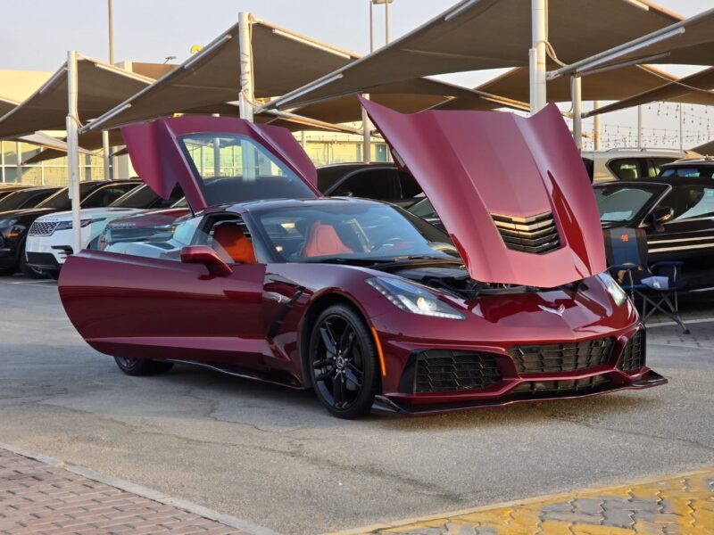 2019 Chevrolet Corvette 6.2L V8 Engine Red American Specs