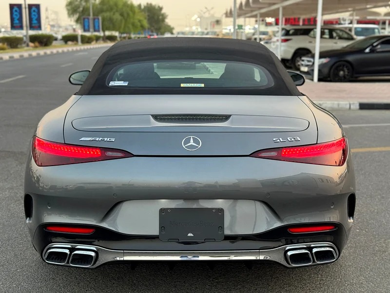 2023 Mercedes-Benz SL-Class SL 63 8 Cylinder Engine AMG Grey Black