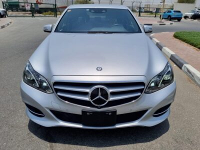 2014 Mercedes-Benz E 400 3.0-liter twin-turbocharged V6 Silver