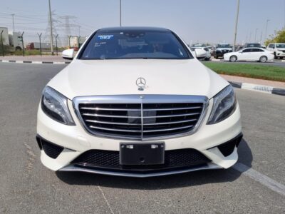 MERCEDES-Benz S 500 4.7L twin-turbocharged V8 Engine WHITE 2014