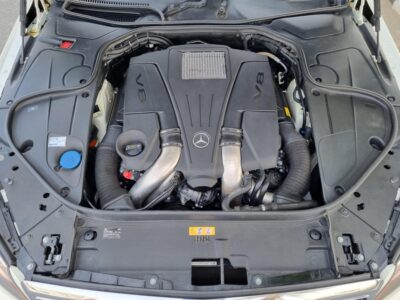 MERCEDES-Benz S 500 4.7L twin-turbocharged V8 Engine WHITE 2014
