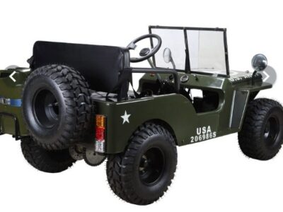 Mini Jeep 150CC 3+1 Gears Air Cooled Single Cylinder 4 stroke Green