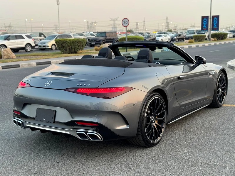 2023 Mercedes-Benz SL-Class SL 63 8 Cylinder Engine AMG Grey Black