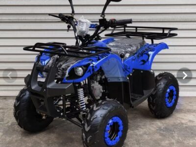 Mini Atv 125CC Single Cylinder 4-stroke air cooled Blue