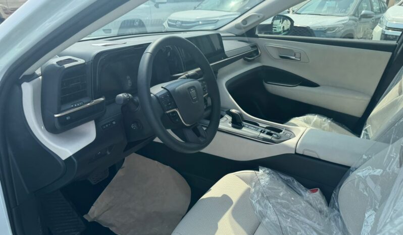 2023 Toyota Crown 2.4-litre turbocharged Hybrid inline-4 engine White Beige