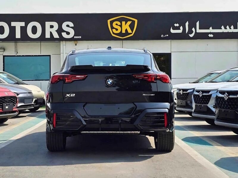 2025 BMW X2 X2 SDRIVE 18i Full Option Black Red GCC Specs