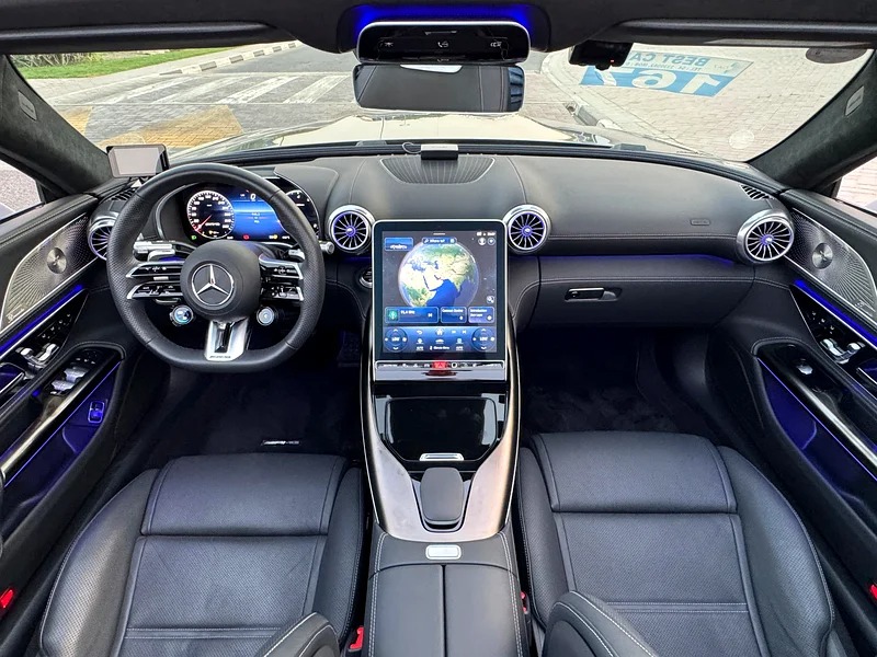 2023 Mercedes-Benz SL-Class SL 63 8 Cylinder Engine AMG Grey Black