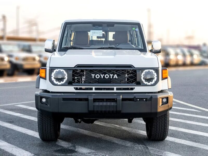 2025 Toyota Land Cruiser 76 series Other 4.0L AT Petrol Full Option White Brown
