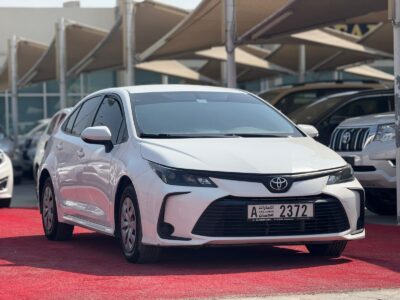 2021 Toyota Corolla 1.6 XLI White Beige GCC Specs
