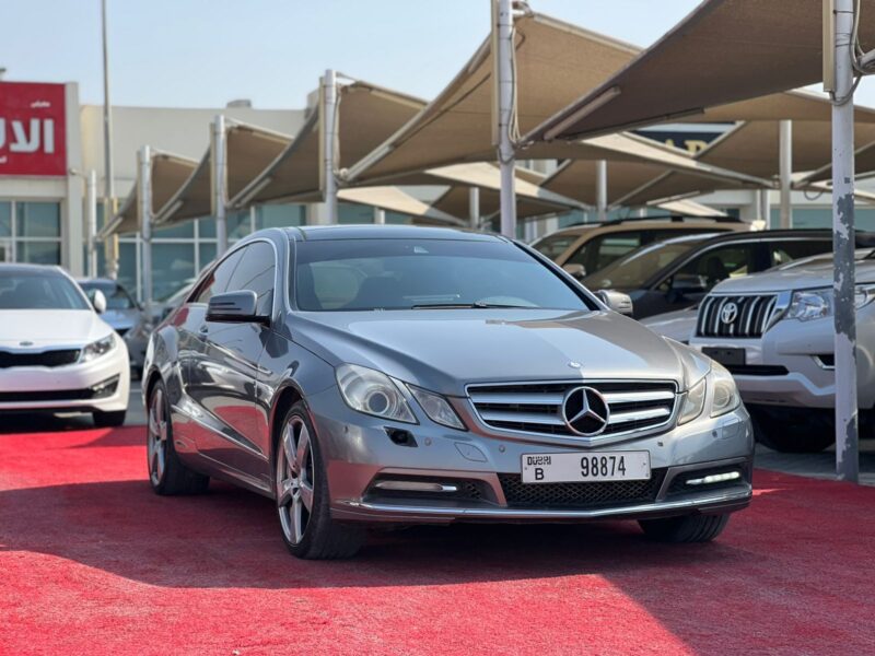 2011 Mercedes Benz E350 Coupe V6 Grey Red Automatic GCC Specs