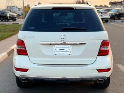 2012 Mercedes-Benz M-Class ML 350 White Black in Perfect Condition