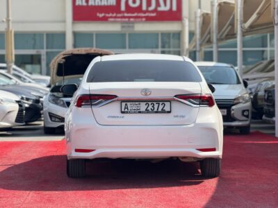 2021 Toyota Corolla 1.6 XLI White Beige GCC Specs