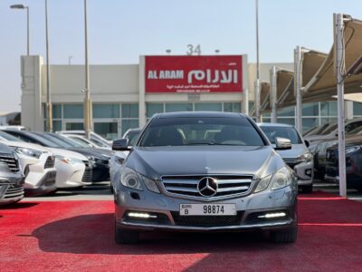 2011 Mercedes Benz E350 Coupe V6 Grey Red Automatic GCC Specs