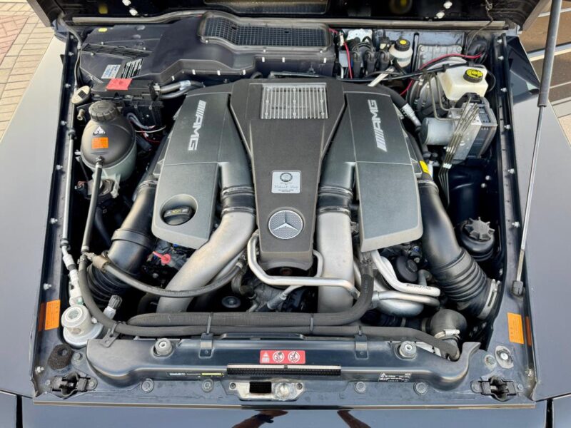 2013 Mercedes-Benz G 63 AMG 5.5-liter V8 Engine Black