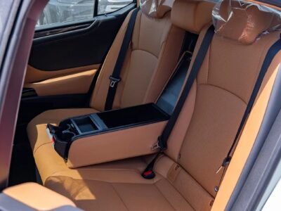 2025 Lexus ES HYBRID ES 300h 2.5L 4-Cylinder Hybrid White Tan