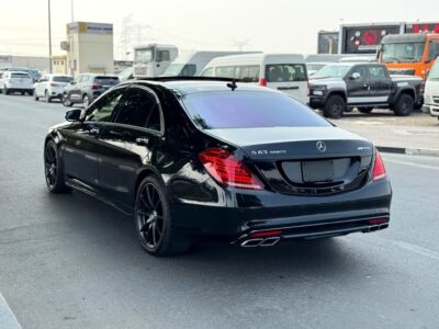 2015 Mercedes-Benz S-Class S 63 AMG Black in Perfect Condition
