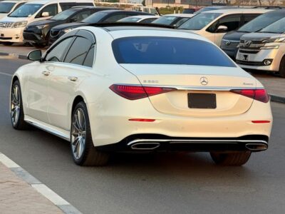 2022 Mercedes-Benz S-Class S 580 4Matic White Black in Perfect Condition