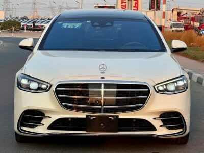 2022 Mercedes-Benz S-Class S 580 4Matic White Black in Perfect Condition
