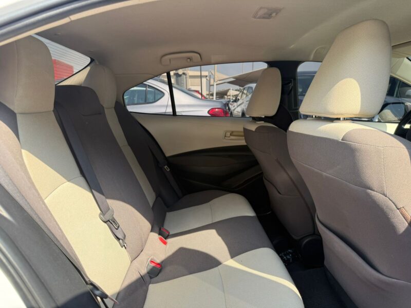 2021 Toyota Corolla 1.6 XLI White Beige GCC Specs