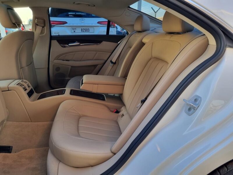 2014 Mercedes-Benz CLS 350 3.5L V6 Engine White Beige