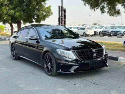 2015 Mercedes-Benz S-Class S 63 AMG Black in Perfect Condition