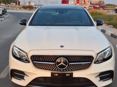 2019 MERCEDES BENZ E53 AMG V6 AUCTION GRADE 4.5/A Black White