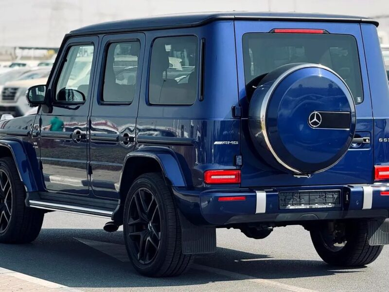 2019 Mercedes-Benz G-Class G 63 AMG Neat & Clean Car Blue Beige