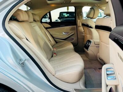 2015 Mercedes-Benz S-Class S 400 h Neat and Clean Car Silver Beige