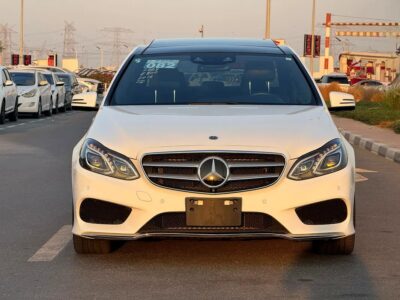 2015 Mercedes-Benz E-Class E 300 4matic Clean Title White Black